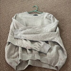 Forever 21 Light Gray Sweatshirt Top